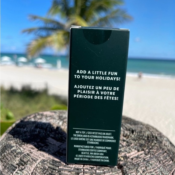 Starbucks Pink Chrome Studded Sangria Keychain Bling Ornament Cup Metallic Pink - Picture 3 of 3